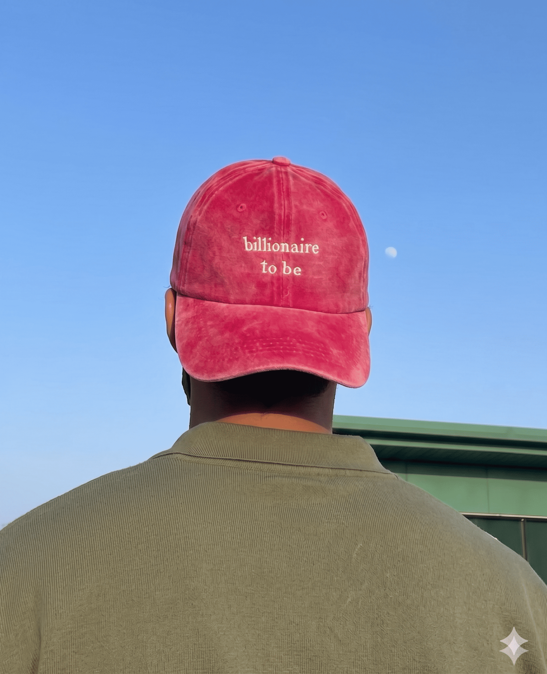 BILLIONAIRE BE PINK WASHED CAP